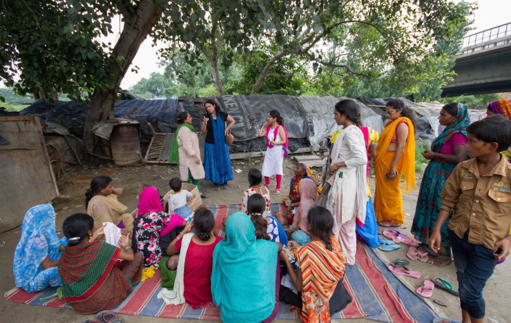 Indian NGO community education